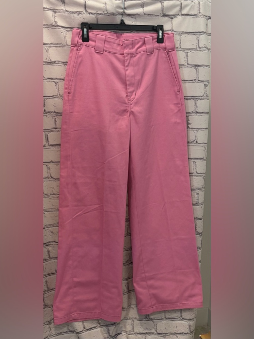 Dickies  Size:6R Pink Work Pants - Bright Pink Twill